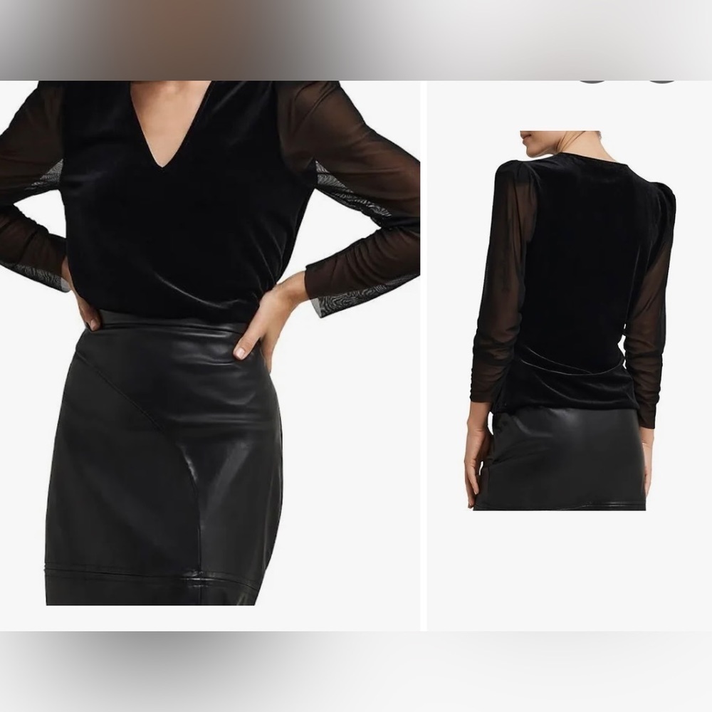 Н Halston blouse